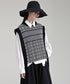 Geometric Jacquard Knit Vest